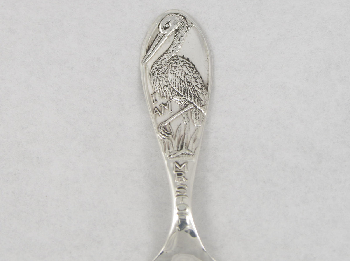 Silver Bunny Baby Spoon